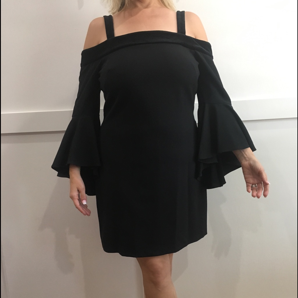 PreOwned Chelsea28 Brand Blk Dress Sz 12